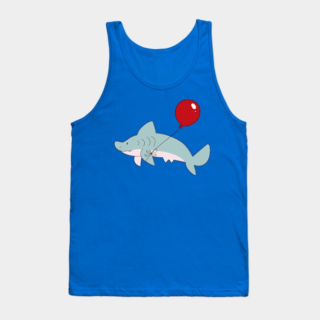 Balloon Shark Tank Top by saradaboru